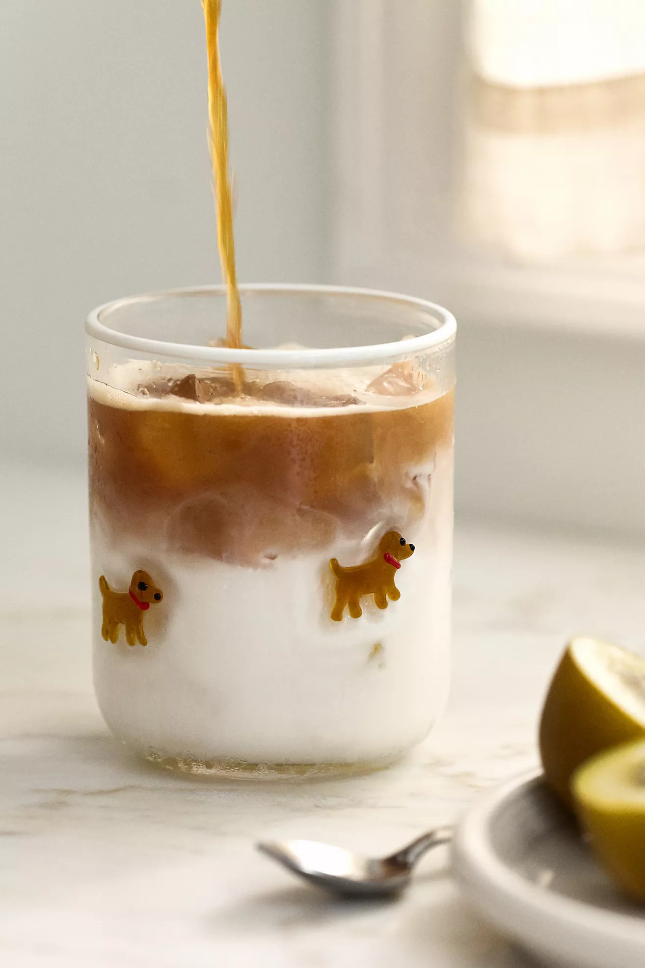 Dog Icon Juice Glass | Anthropologie (US)