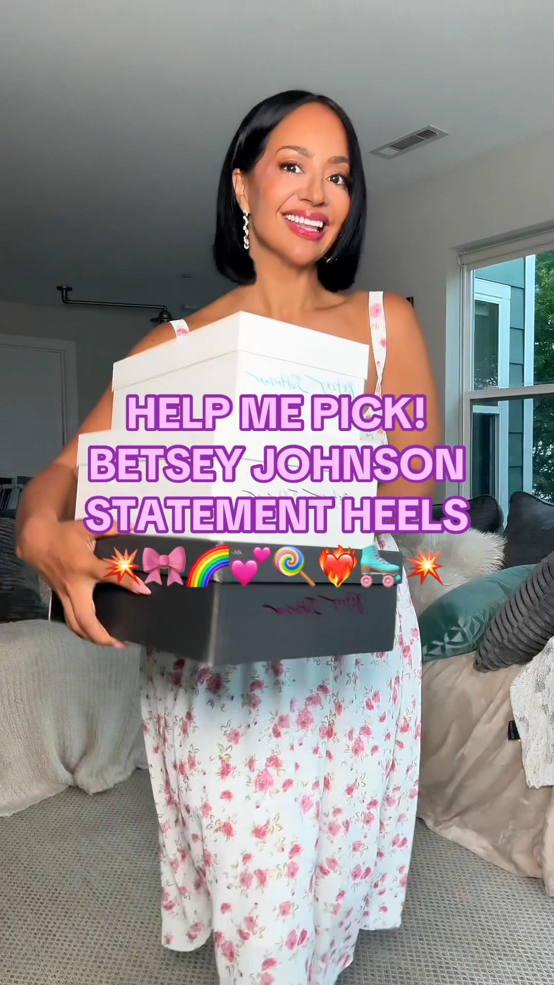 Help me pick! Betsey Johnson whimsical statement heels - Save 40% with code POOL at checkout 👠 🎀🍭✨🫶🏽 

All shoes fit true to size and are so cute and fun 

over 40, millennial, petite, petite curvy, curvy, size 8, midsize, sandals, mules, bridal shoes

#LTKStyleTip #LTKShoeCrush #LTKOver40