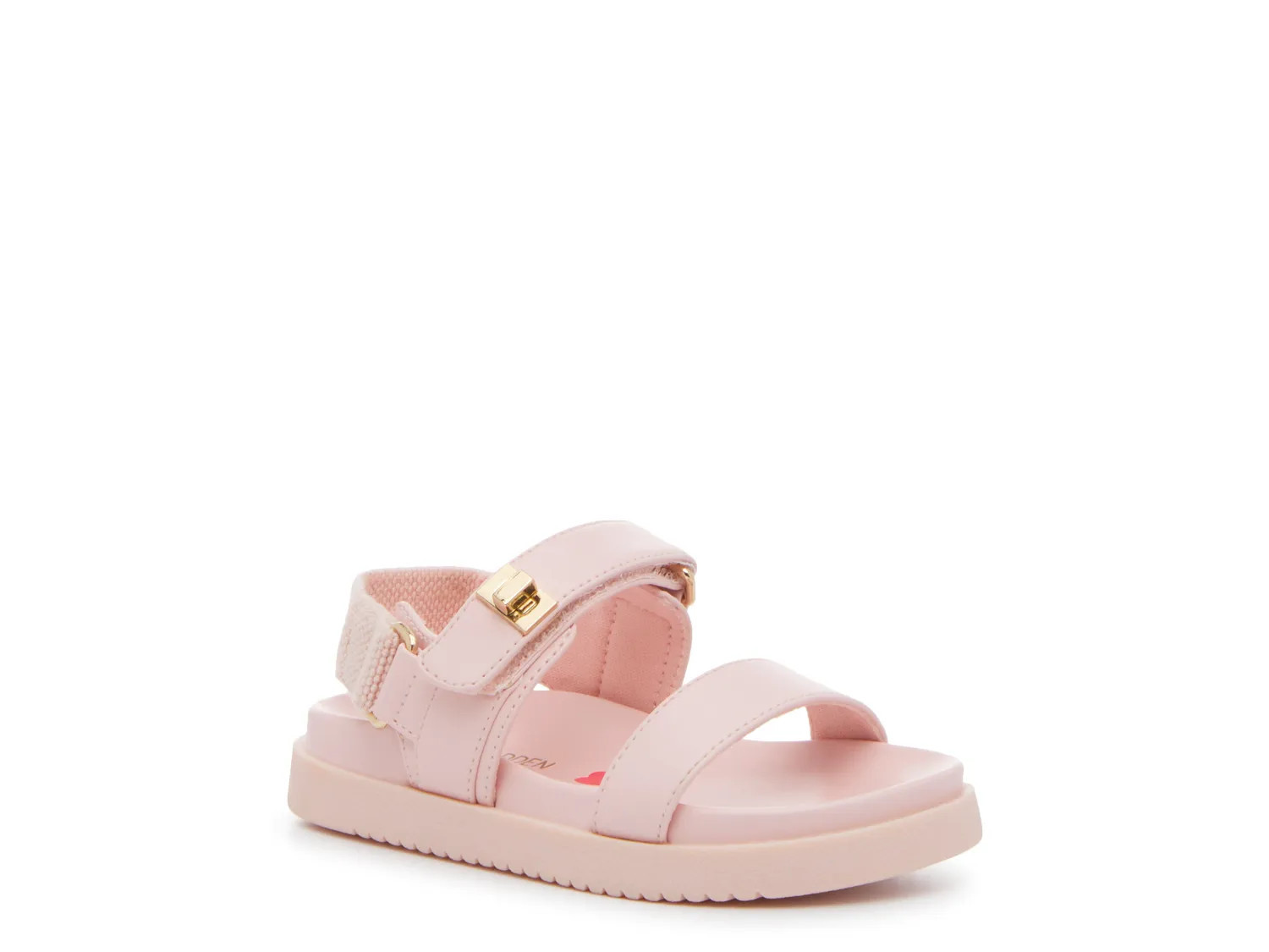 Steve Madden Breen Sandal Kids' | Girl's | Light Pink | Size 12 Youth | Sandals | Footbed | Slingback | DSW