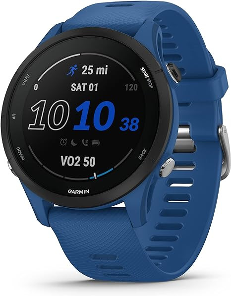 Garmin Forerunner® 255, GPS Running Smartwatch, Advanced Insights, Long-Lasting Battery, Tidal B... | Amazon (US)