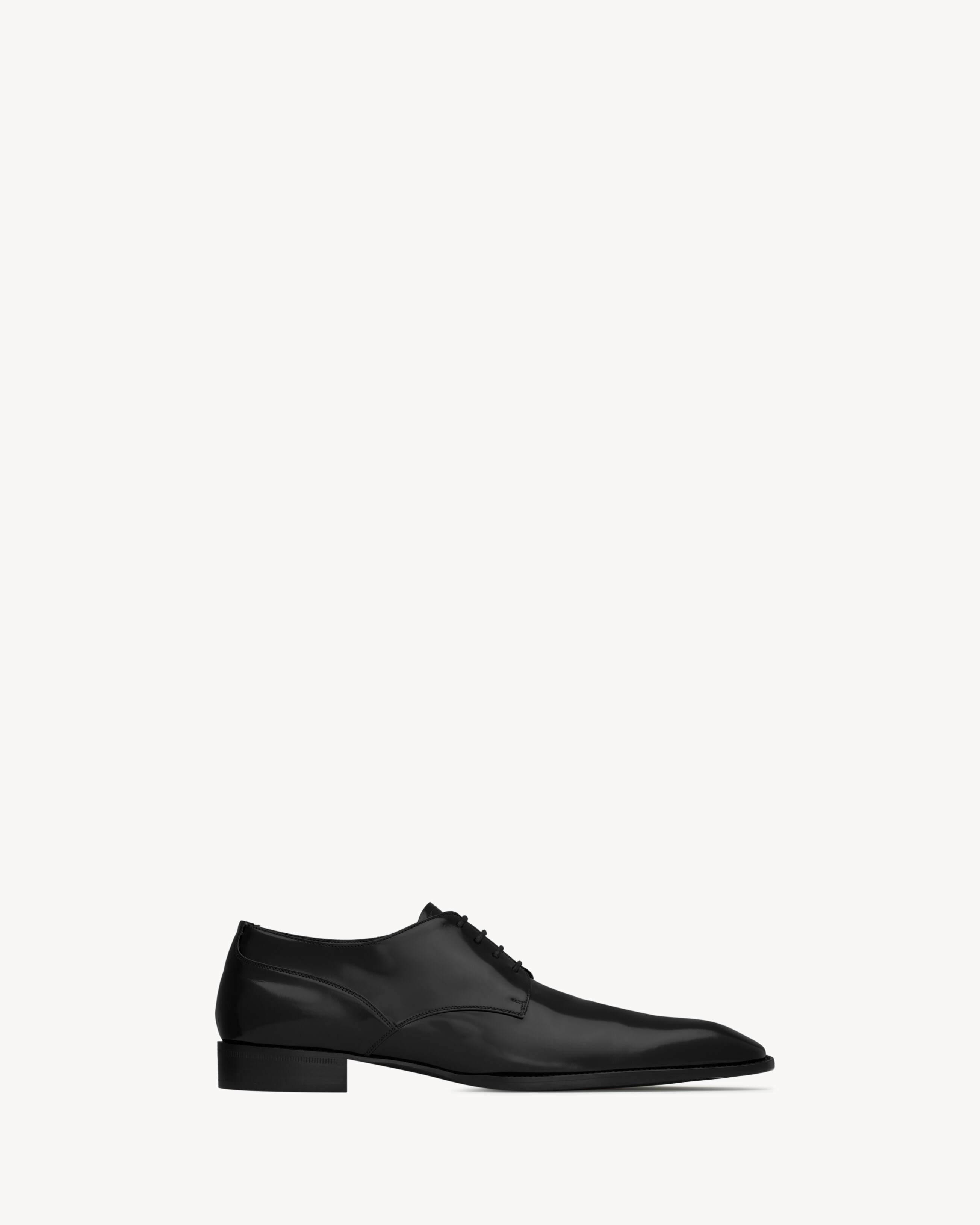 STANTON derbies in glazed leather | Saint Laurent Inc. (Global)