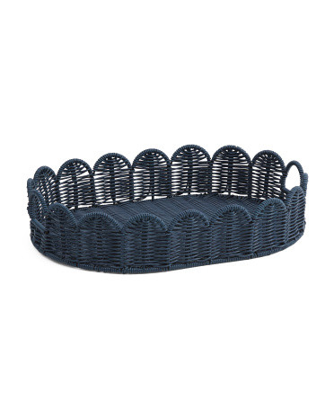 MADE IN VIETNAM
Large Oval Scalloped Tray
$14.99  Compare At $20 
help
 | Marshalls