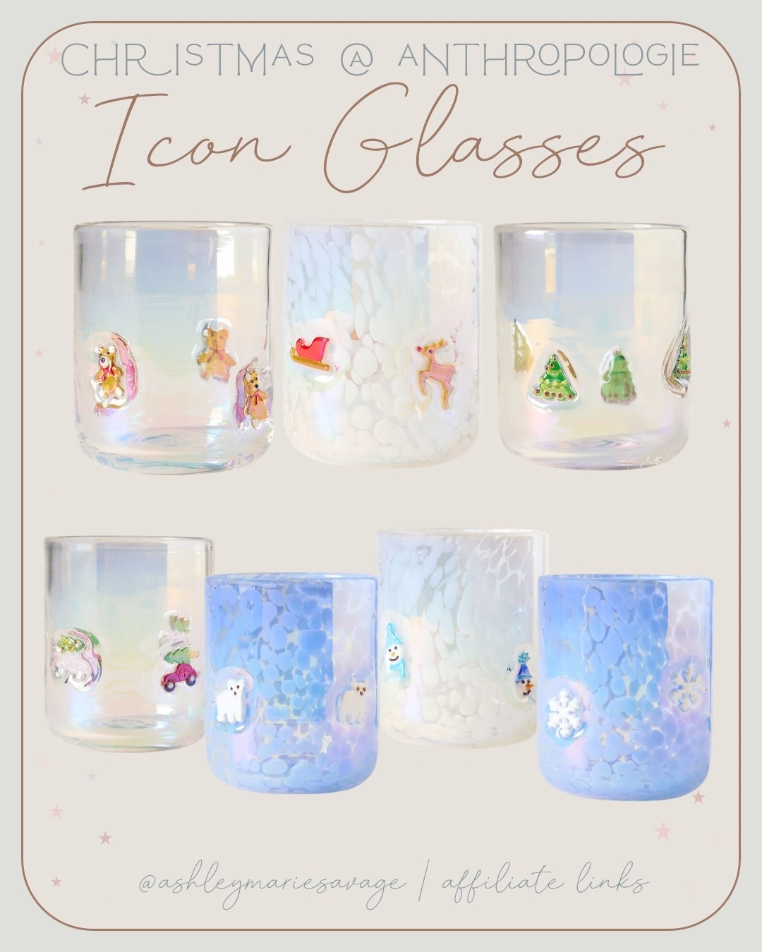 Christmas Icon Glasses are here from Anthropologie!!! 🎄🎅🏼

#LTKSeasonal #LTKHome #LTKfoodie