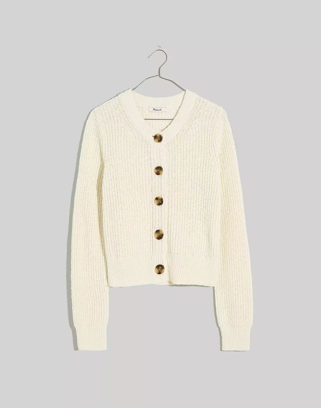 Plus Textural-Knit Cardigan Sweater | Madewell