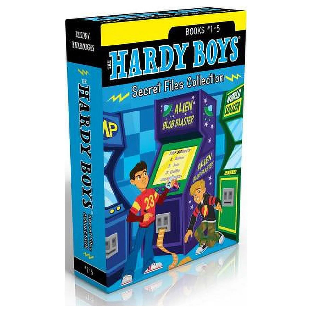 The Hardy Boys Secret Files Collection Books 1-5 (Boxed Set): Trouble at the Arcade; The Missing ... | Walmart (US)