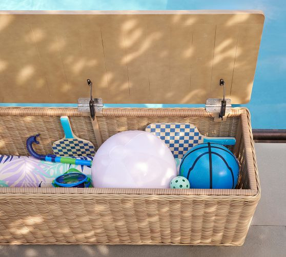 Huntington Pool Storage Trunk | Pottery Barn (US)