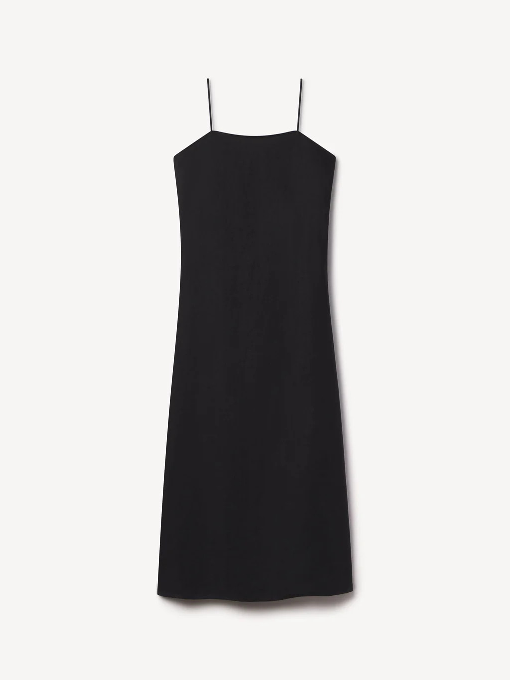 Black Crosshatch Linen Eastend Dress - Buck Mason- Modern American Classics | Buck Mason
