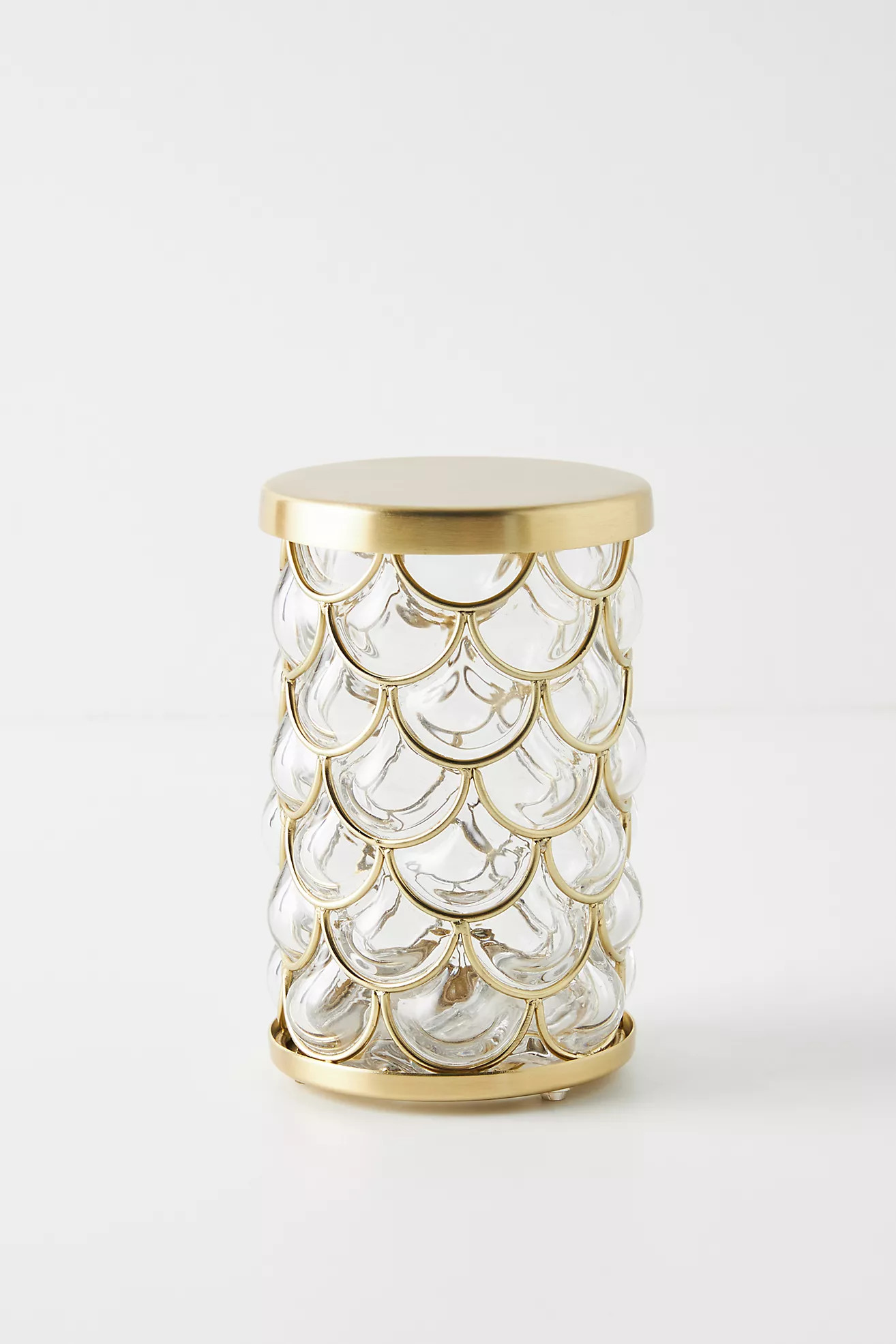 Gillian Scalloped Canister | Anthropologie (US)