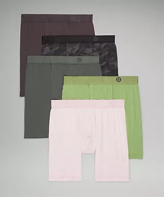 Always In Motion Long Boxer 7" 5 Pack | Lululemon (US)