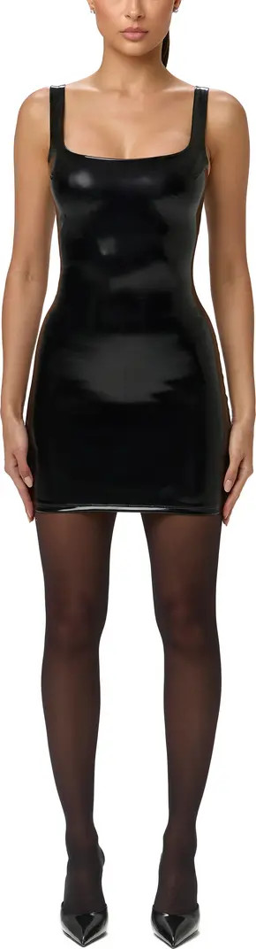 Vinyl Minidress | Nordstrom