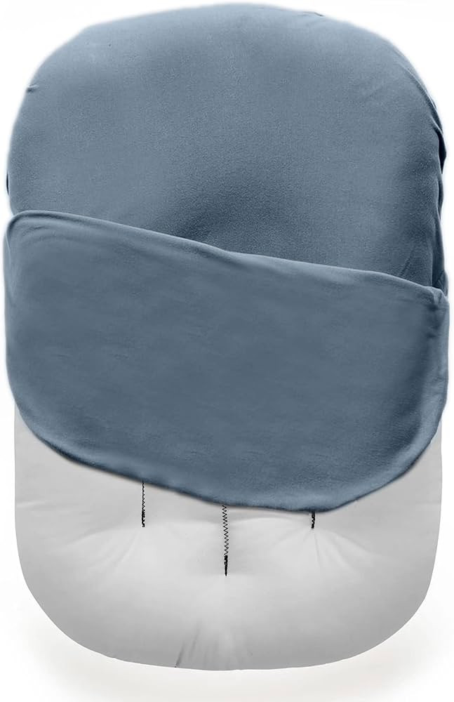 Baby Lounger Cover for Newborns - Soft Cotton Slipcover Fitting Most Infant Loungers and Baby Nes... | Amazon (US)