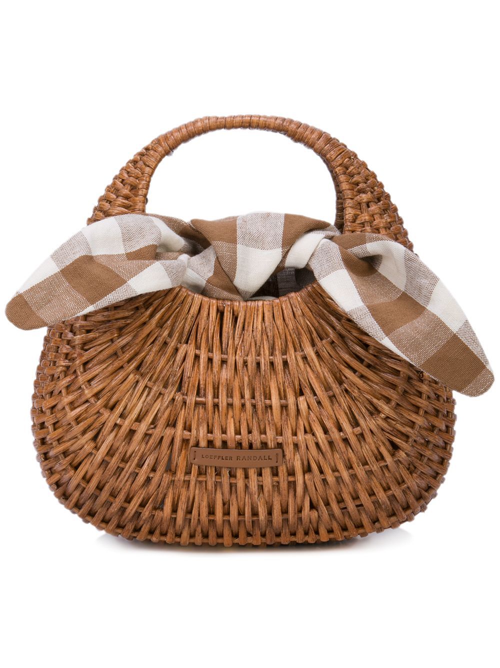 Loeffler Randall Lorna basket bag - Brown | FarFetch US