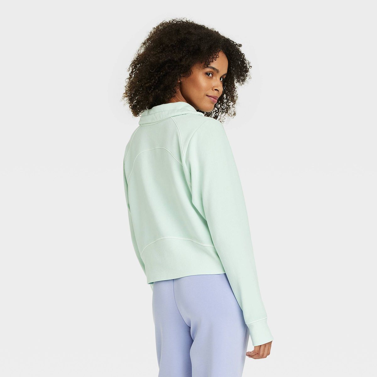 Women's Fleece Half Zip Pullover - All In Motion™ | Target