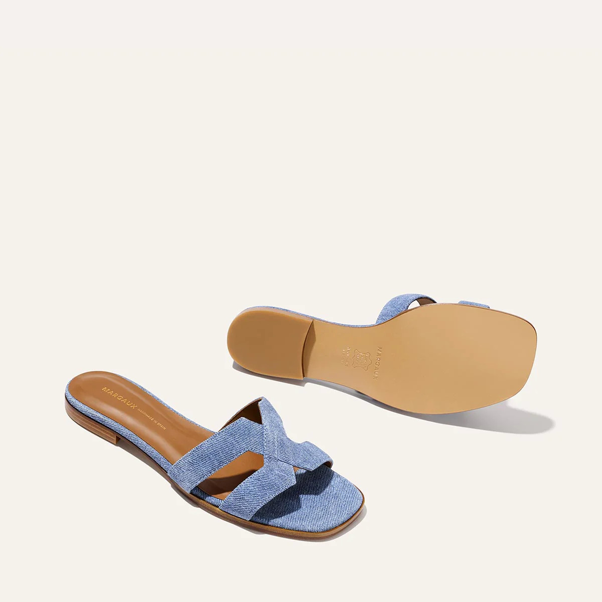 The MX Sandal - Denim Suede | Margaux