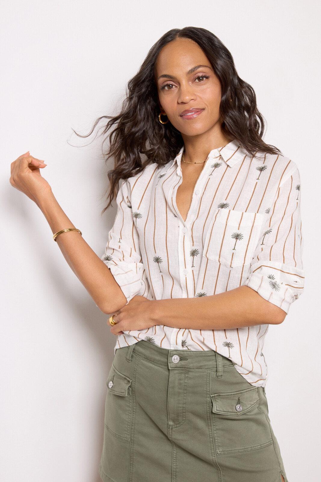 Charli Button Down | Evereve