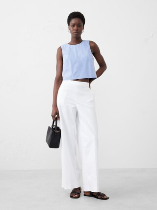 Cropped Denim Shell | Banana Republic Factory