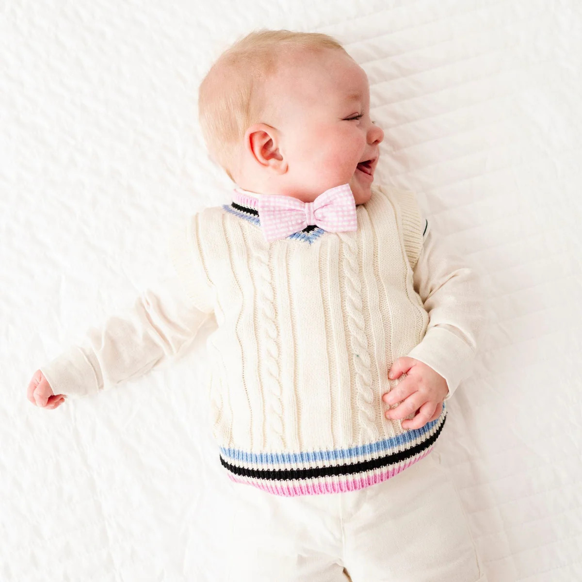 V-Neck Sweater Vest | Bums & Roses