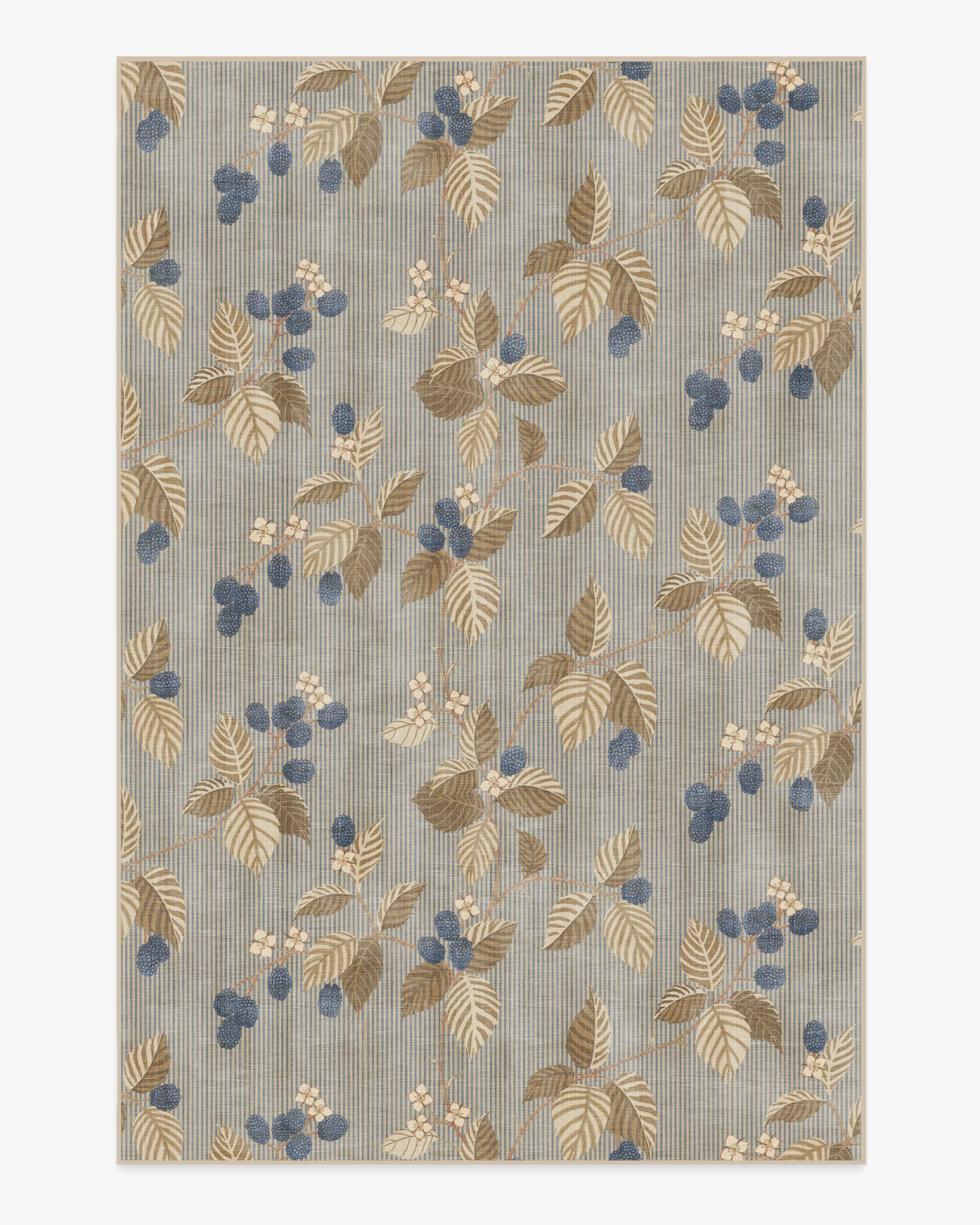 Rubus Azure & Fawn Rug | Ruggable