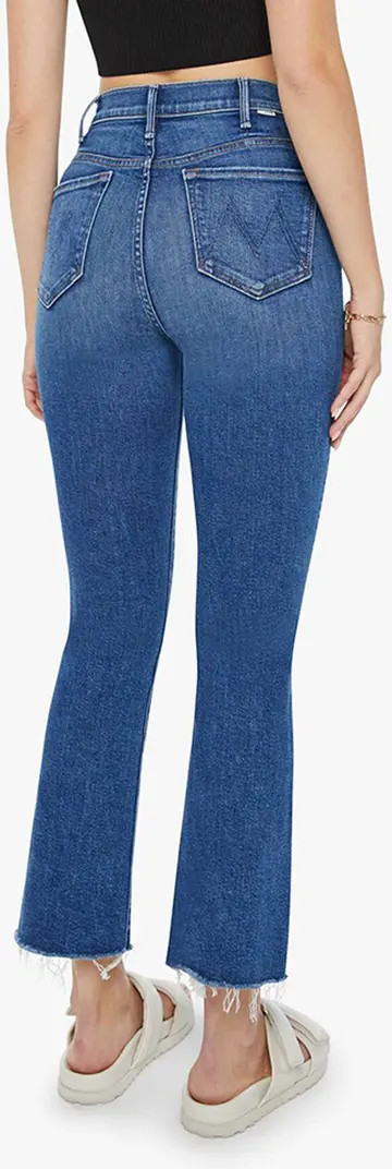 The Hustler Frayed Ankle Jeans | Nordstrom