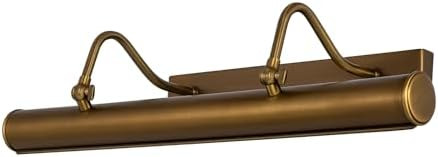 23" Brass Picture Light for Wall - Wall Mounted Solid Brass Art Light for Paintings, Frames Mirro... | Amazon (US)