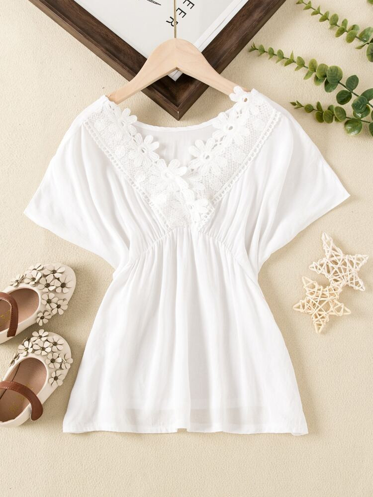 Toddler Girls Plain Cover Up | SHEIN