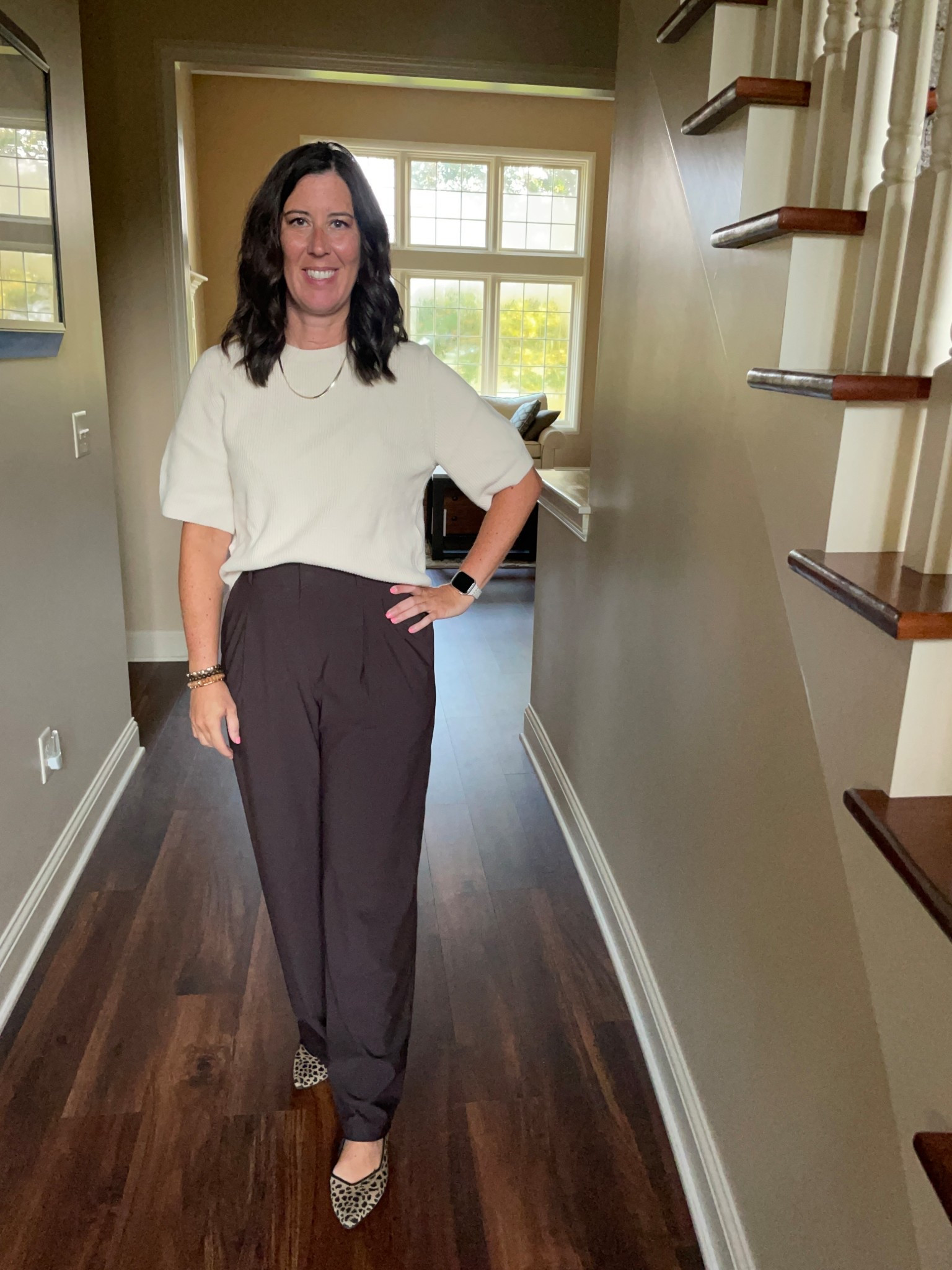 Top: tts small
Pants: tts medium

#LTKOver40 #LTKWorkwear #LTKSaleAlert