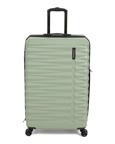 32In Port Hardside Spinner, Leather | TJ Maxx