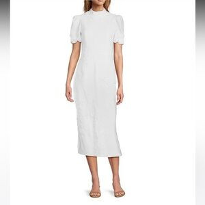NWT Antonio Melani
Willow Floral Applique Short Sleeve Mock Neck Midi Dress | Poshmark