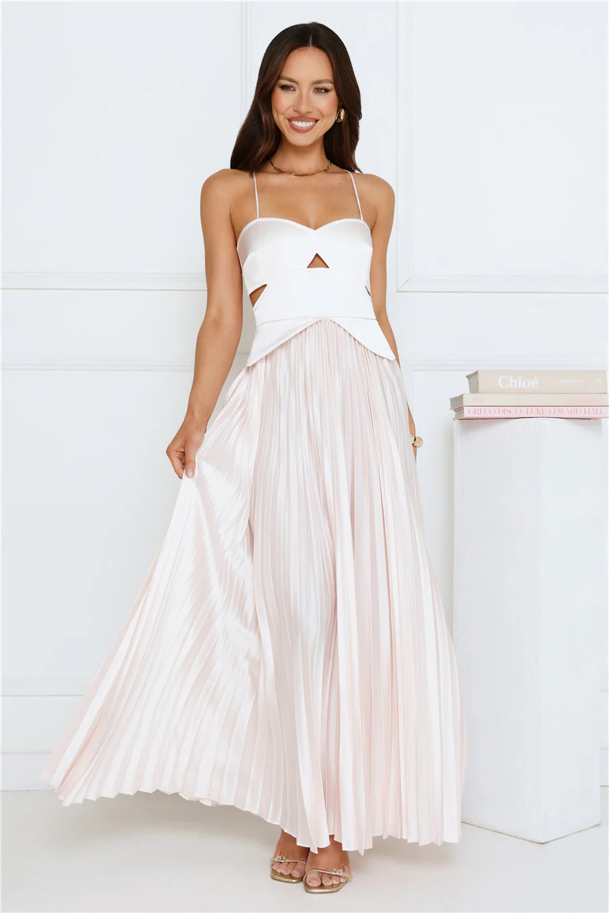 Sunny Spell Maxi Dress Cream | Hello Molly (US)