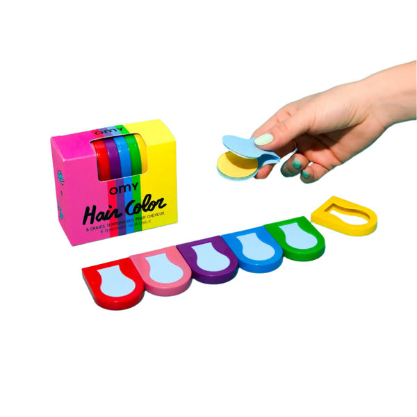 Hair Color Chalk by Omy | Mochi Kids