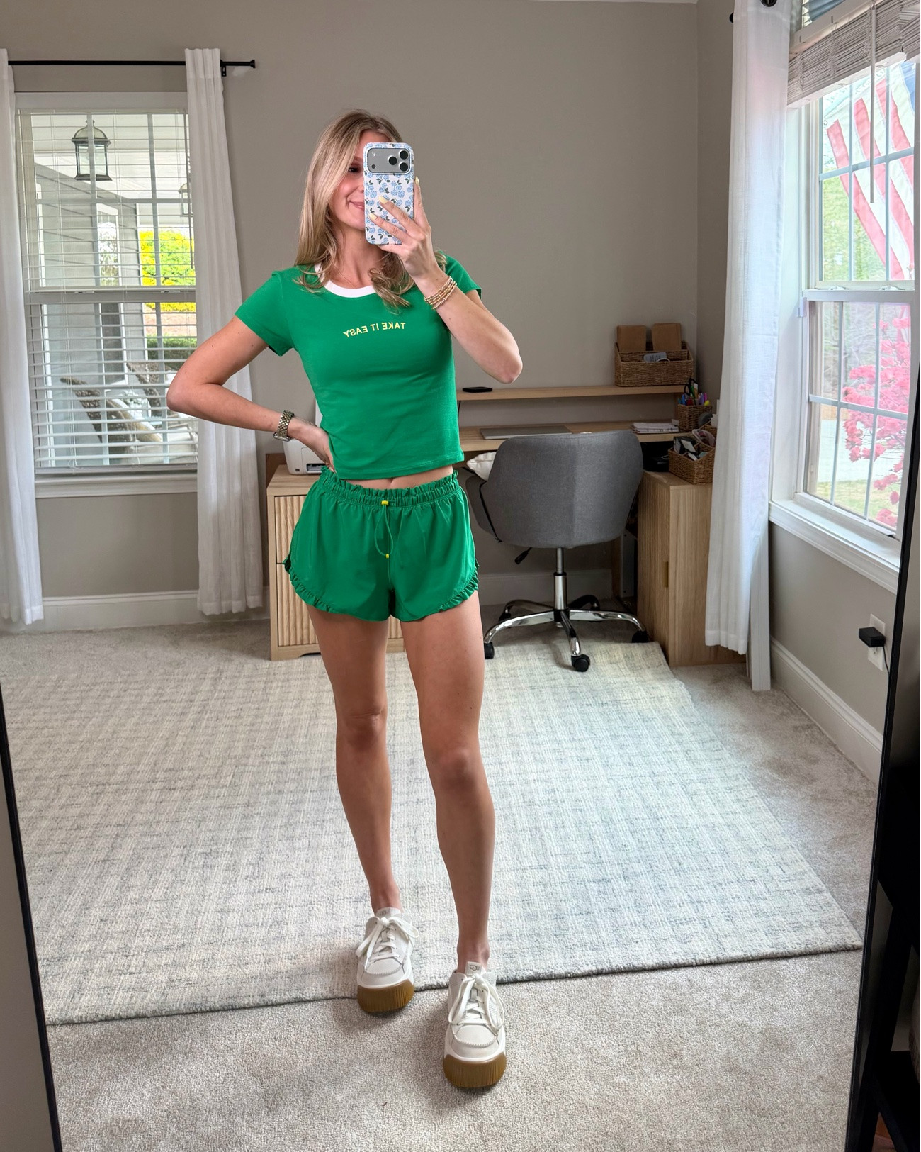 My favorite @Aerie hot stuff ruffle shorts are 50% off rn making them only $30!!

They’re so cute for this summer & come in sooo many fun colors! I just bought the yellow to add to my collection lol 

#hotstuffshort#activewear #athleisure #activeshorts #aeriefinds

#LTKActive #LTKSaleAlert