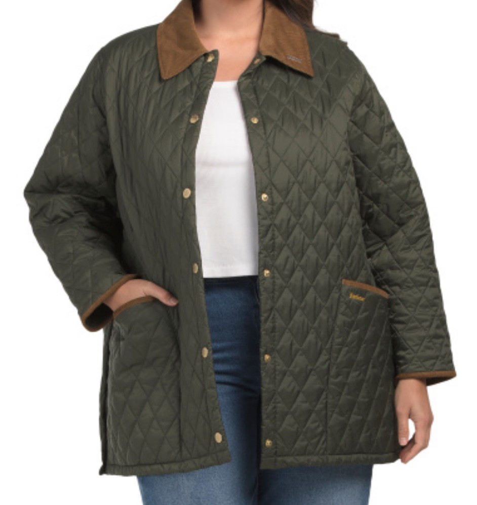 FOMO no more! The Barbour 
Modern Liddesdale Coat in plus sizes is now online and on mega SALE! 

2XL - 18-20 
 

#LTKPlusSize #LTKSeasonal #LTKStyleTip