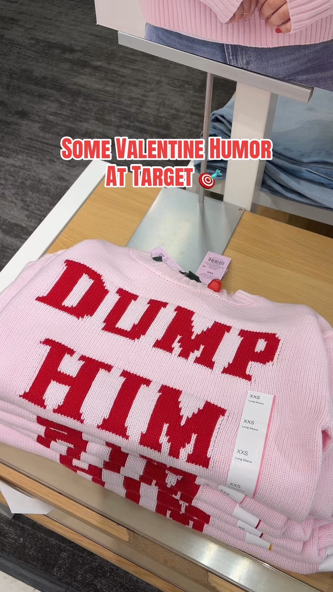 Valentine humor crew neck sweaters at target 🎯 

#LTKMidsize #LTKootd #LTKValentine
