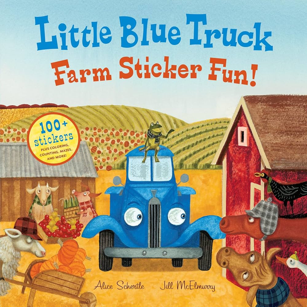 Little Blue Truck Farm Sticker Fun! | Amazon (US)