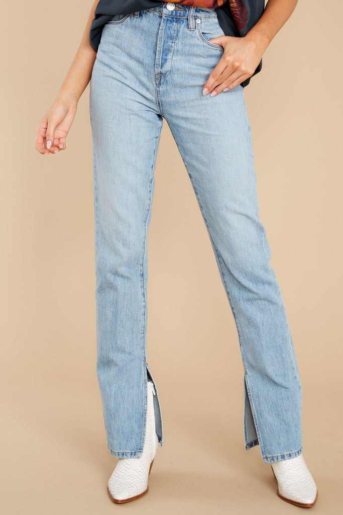 DOORBUSTER:  Cooper Adrenaline Rush Light Wash Jeans | Red Dress 