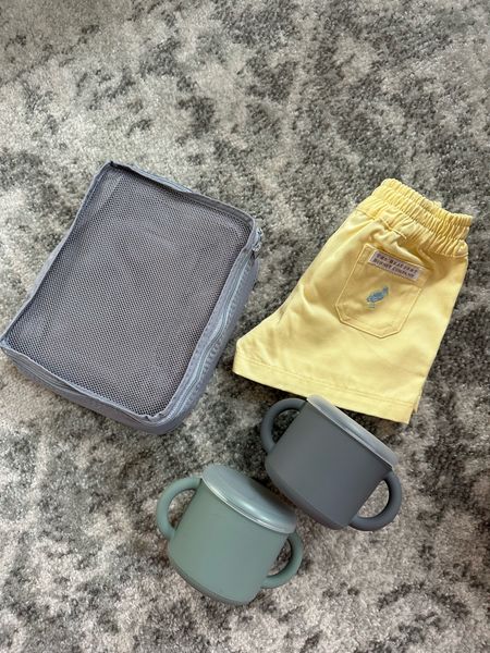 recent purchases for upcoming travel! 

We lost a snack cup recently so bought another set! Like that these have a lid so you can throw in your bag too! 

These our HRB’s fav shorts, they aren’t too long and fit and wash great! We have in multiple colors. 

These packing cubes come in so handy when packing suitcases esp w babies! This is our second set— it was time for HRB to have his own set! 

#LTKfamily #LTKkids #LTKbaby