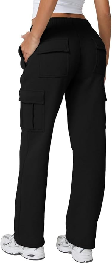 QINSEN Sweatpants, Baggy, Waist, Elastic Waist | Amazon (US)