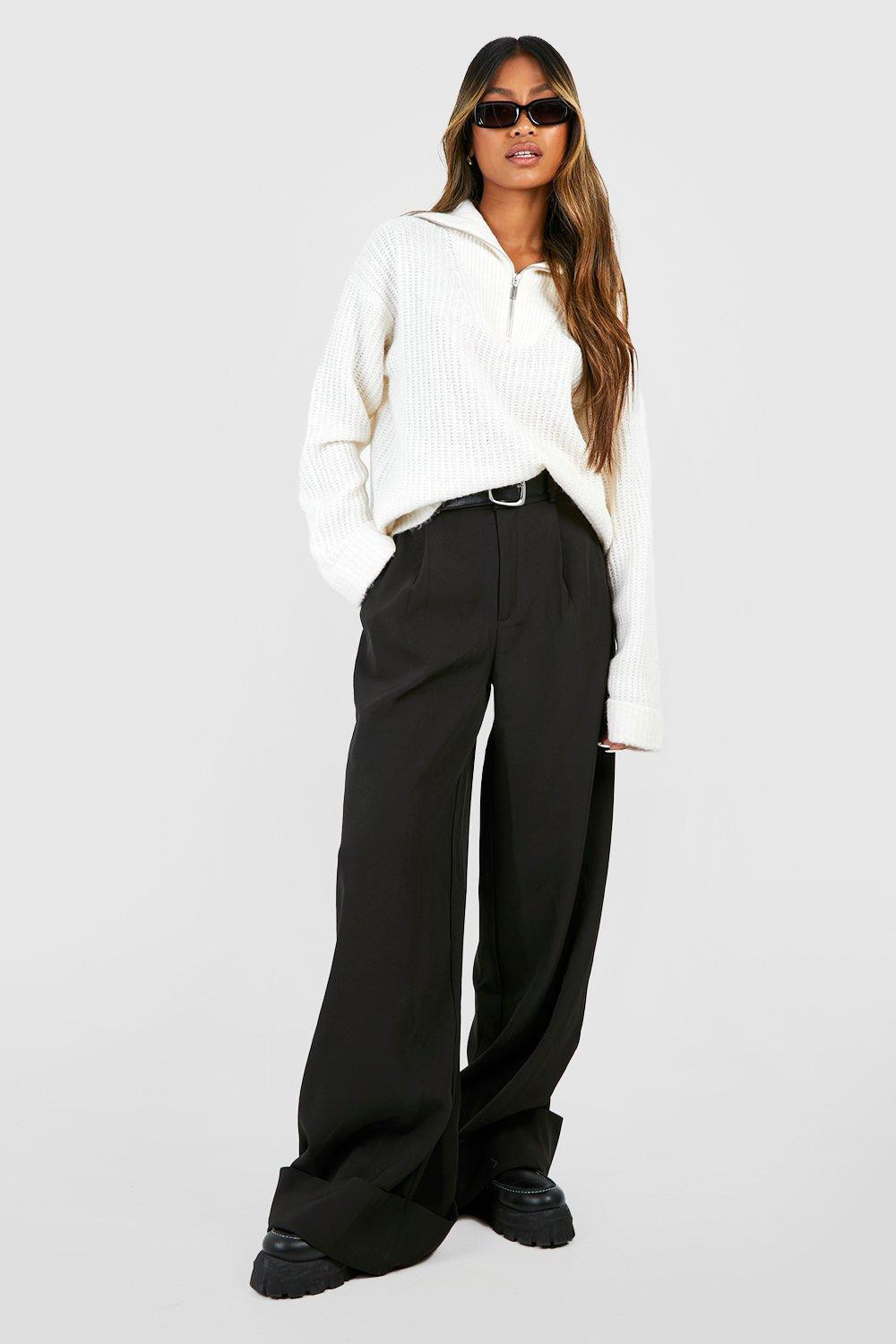 Chunky Soft Knit Half Zip Jumper | Boohoo.com (UK & IE)