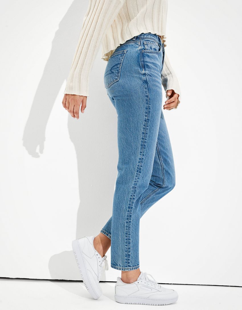 AE x The Jeans Redesign Mom Jean | American Eagle Outfitters (US & CA)
