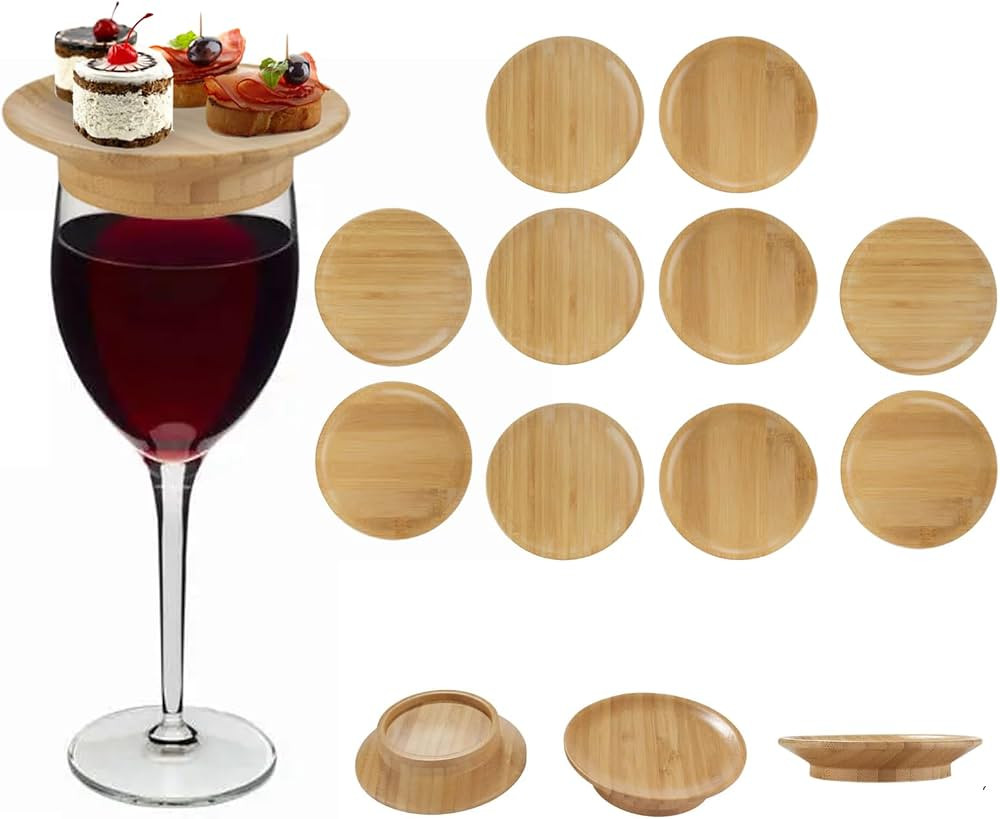 10Pcs Wine Glass Charcuterie Topper, 2024New Wine Glass Charcuterie Board Topper, Charcuterie Win... | Amazon (US)