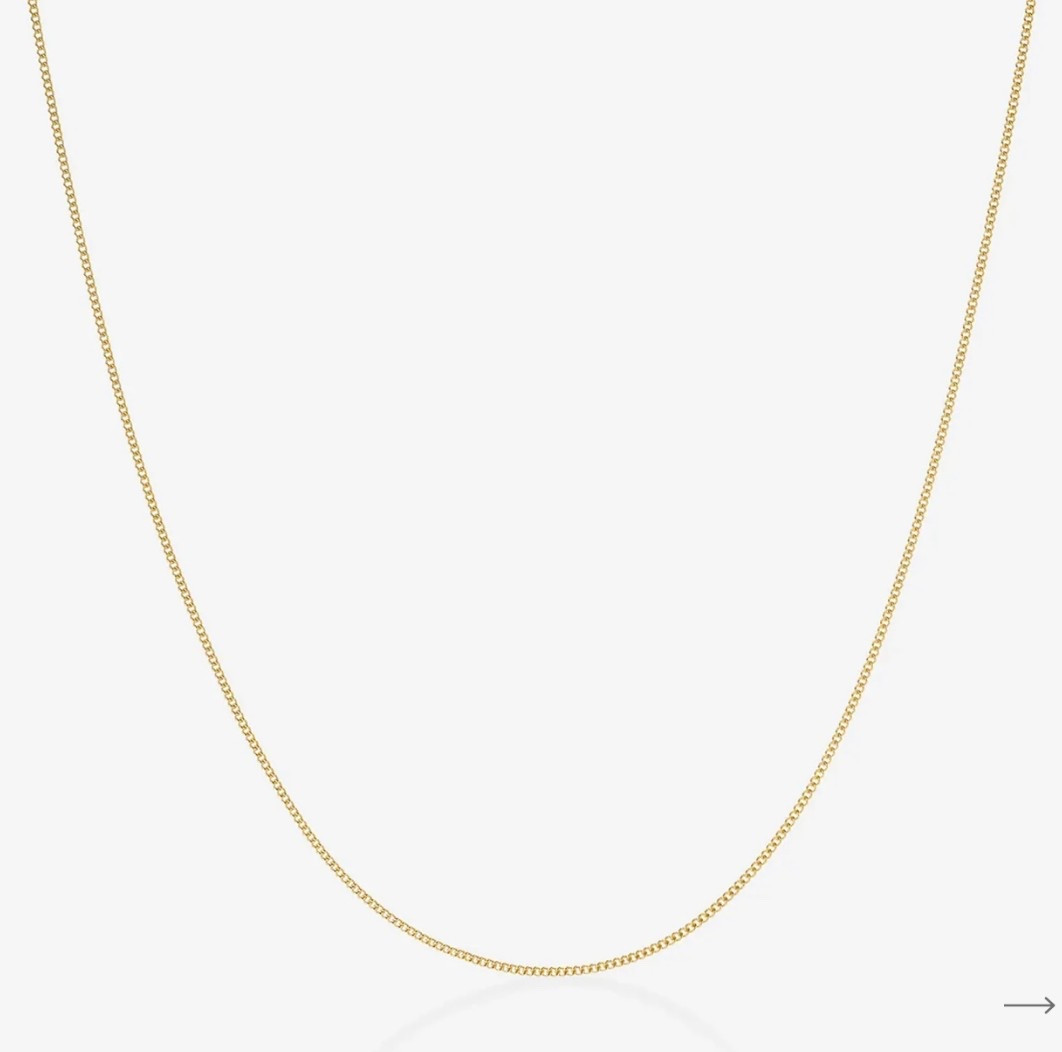 Beautiful dainty 14k gold chain for a great price 😍