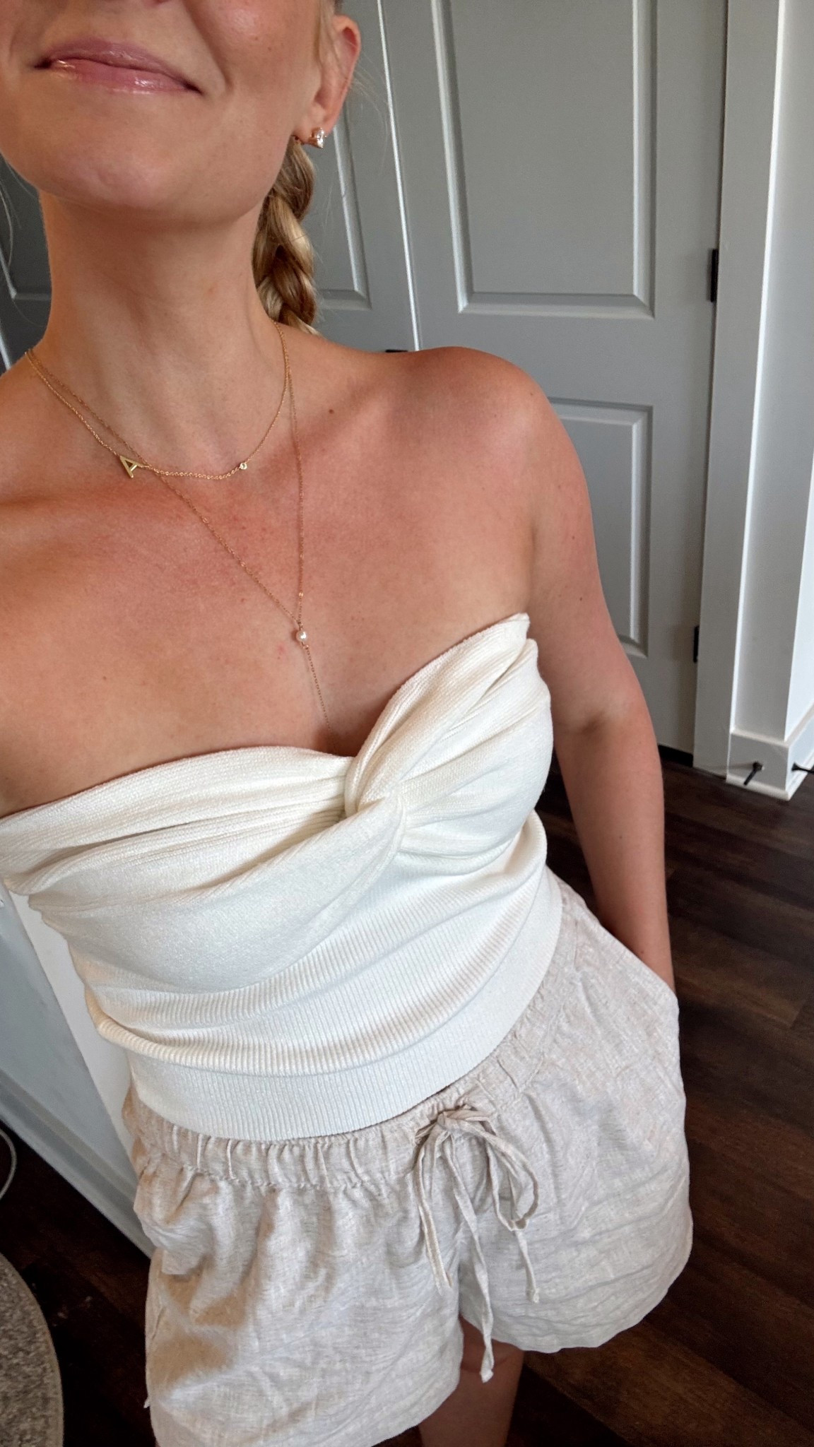 Casual summer date night fit 🤍 the best linen shorts- on sale rn! 

Summer date night outfit, summer outfits, date night outfits, Abercrombie sale

#LTKStyleTip #LTKSeasonal #LTKSaleAlert