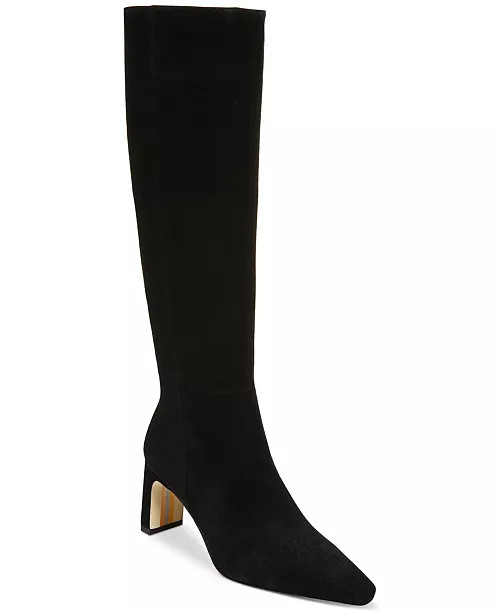 Sylvia Snip-Toe Knee-High Dress Boots | Macy's