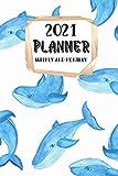 Whale 2021 Planner Weekly and Monthly: Simplified Planner Organizer Dated | January to December | Id | Amazon (US)