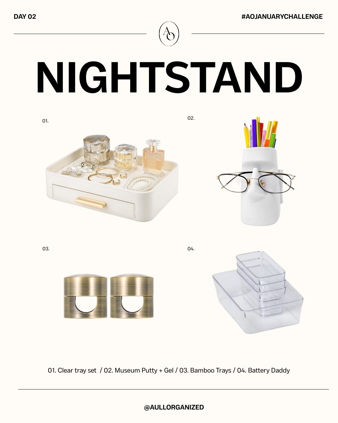 🛍 Friendly reminder: the #aullorganizedchallenge does NOT require you to buy a single thing. The magic is in using what you already have + letting go of what you don’t. ✨

That said… a few smart products can make it way easier to maintain all the hard work you’re putting in. These are the pieces I actually use and love.

⭐️ Comment SHOP and I’ll send the links straight to your DMs
 📲 Find everything in today’s stories or by tapping the link in my bio + shopping the feed
 ☝🏼 Follow @aullorganized on LTK for easy access to all my organizing favorites 

#LTKFindsUnder50 #LTKHome #LTKmomlife