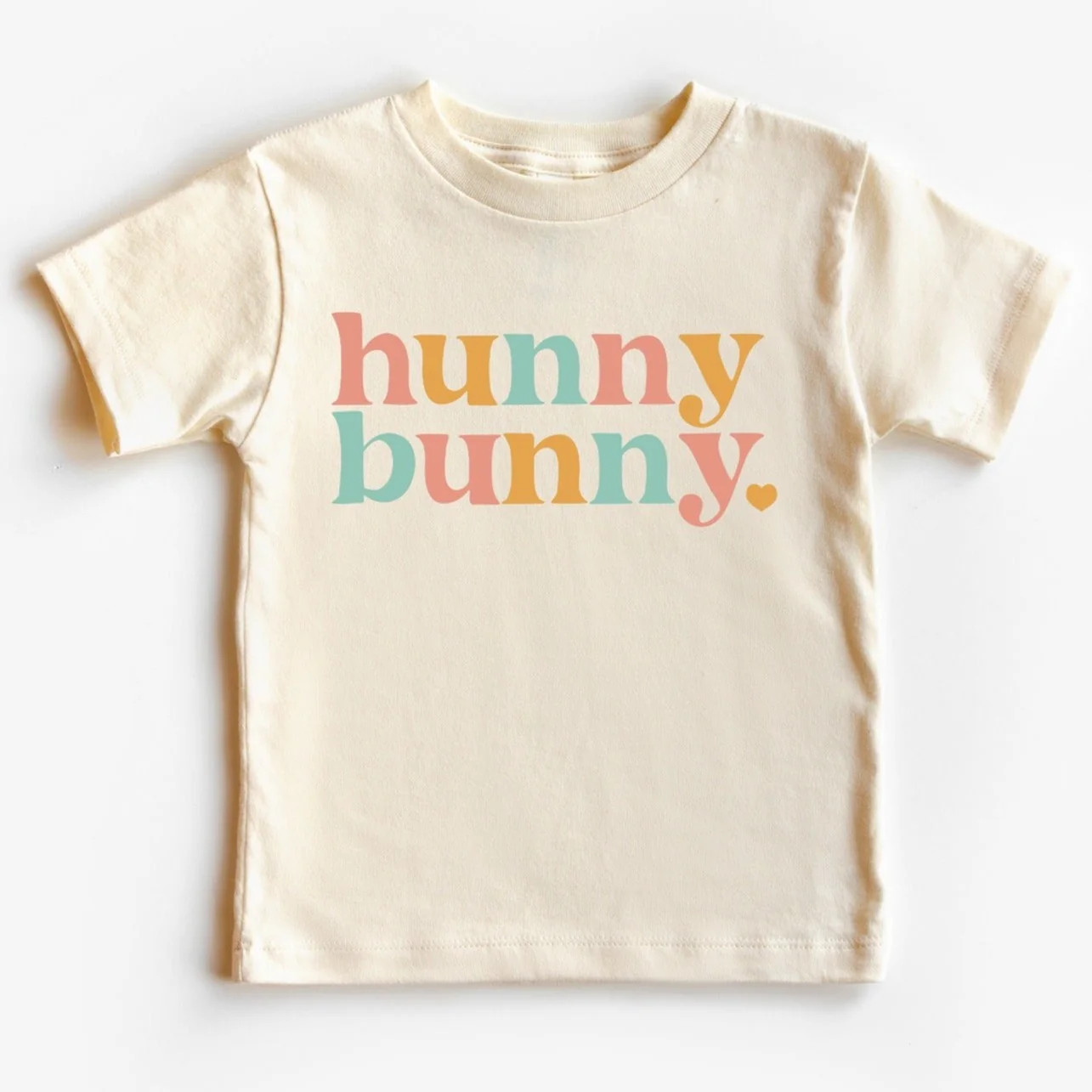 Kids Easter Graphic Tee, Hunny Bunny Natural | SpearmintLOVE