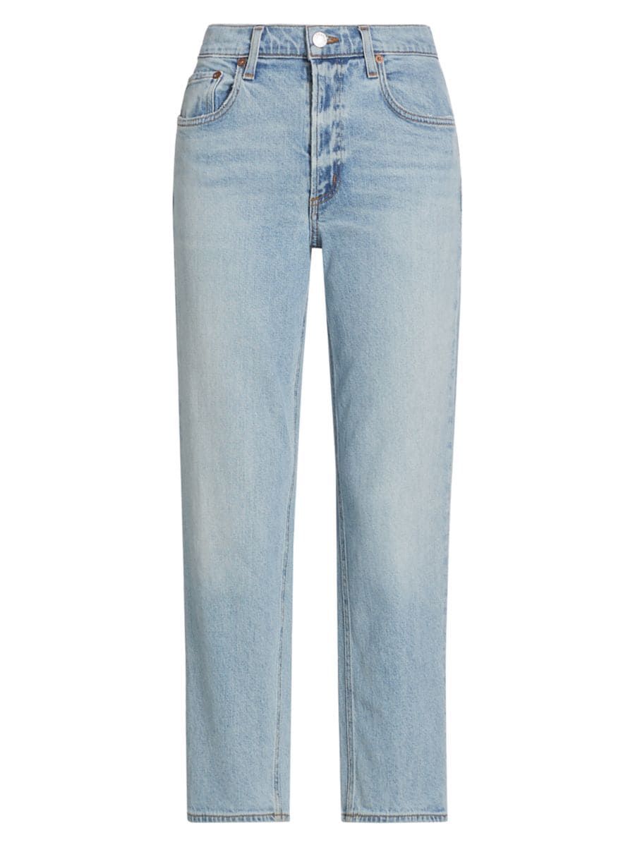 Agolde Kye Cropped Straight-Leg Jeans | Saks Fifth Avenue