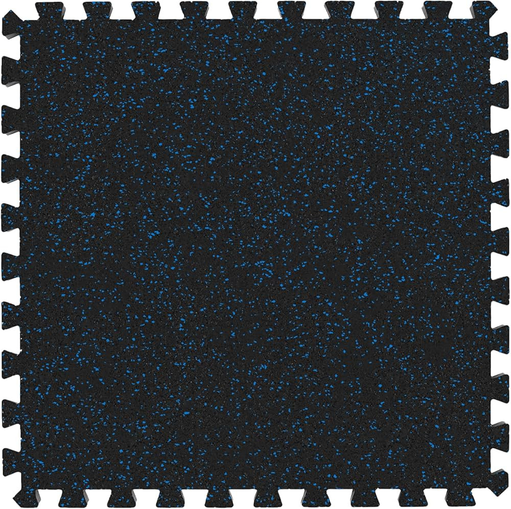 IncStores Impact Foam Rubber Floor Tiles, Interlocking Home Gym Floor Matts for Weight & Workout ... | Amazon (US)