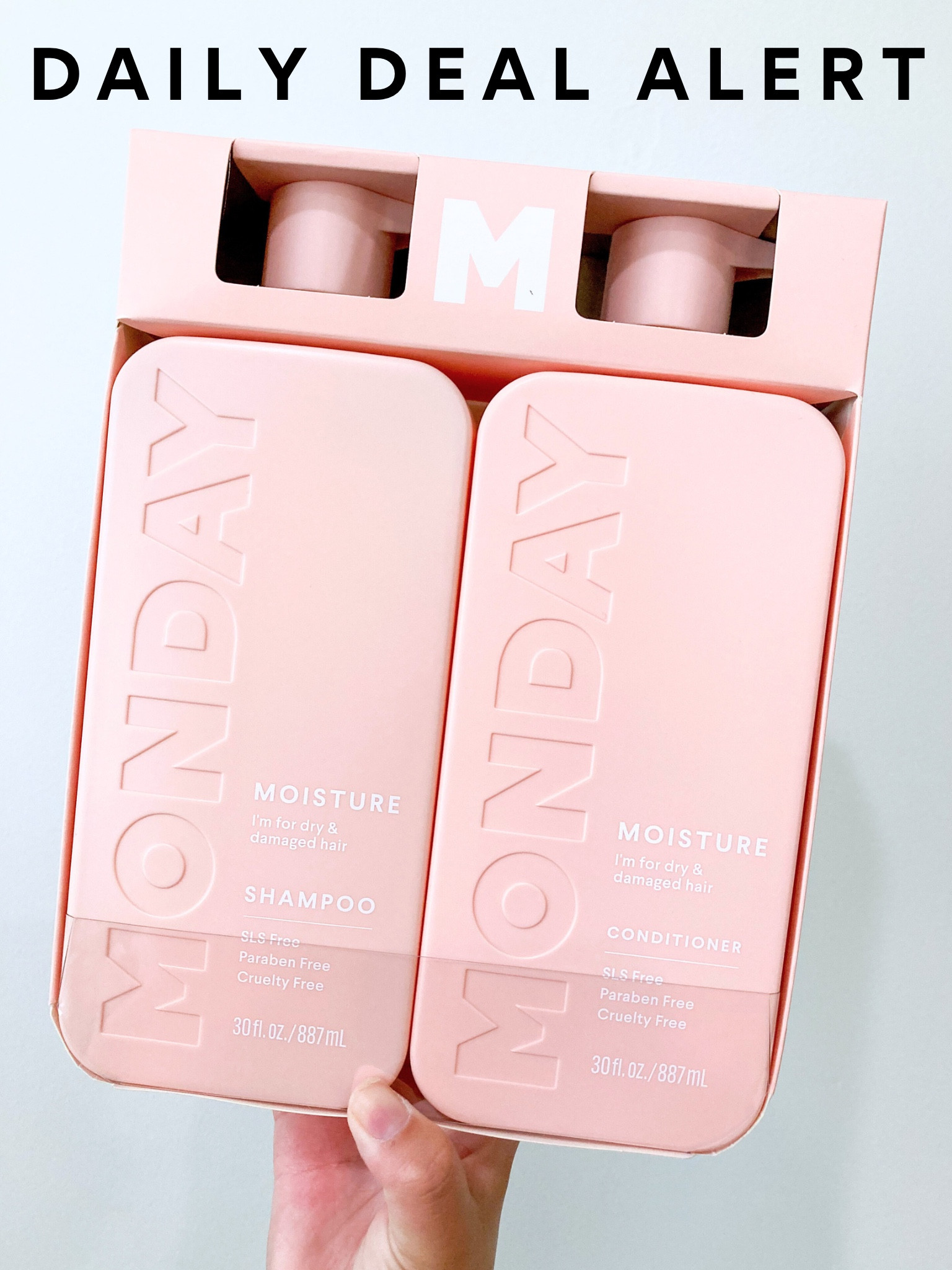 Daily Deal Alert 🚨Monday shampoo and conditioner- $28 plus 40% off for a limited time! 

Shampoo and Conditioner • Popular TikTok Products • Hair Care • Hairstyle • Beauty Sale Finds 

#LTKbeauty #LTKsalealert #LTKFind