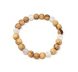Palo Santo Bracelet: Moonstone -Harmony- | Amazon (US)